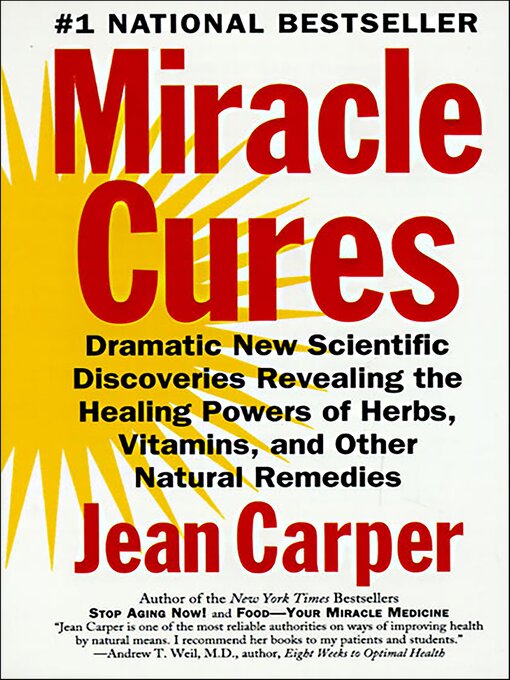 Title details for Miracle Cures by Jean Carper - Available